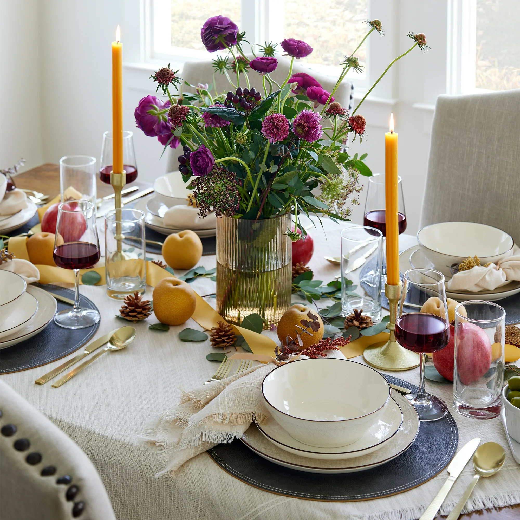 Better Homes & Gardens Gold Cast Iron Taper Candle Holder, 5.3", Medium